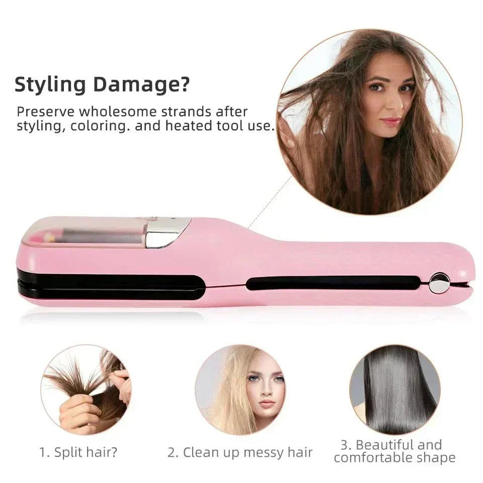 NexaHair Precision Hair Clippers — Rechargeable Split End Trimmer, Lightweight