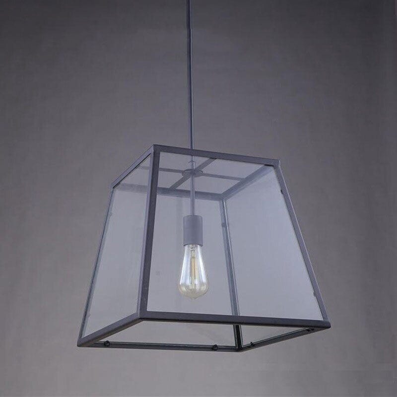 AeroLoft Glass Pendant Lights With Rust-Proof Iron Body
