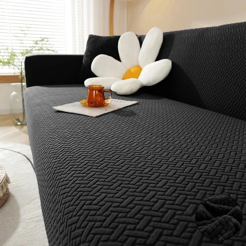 CalmFit Stretch Sofa Cover — Fully Elastic, Secure Grip Fit