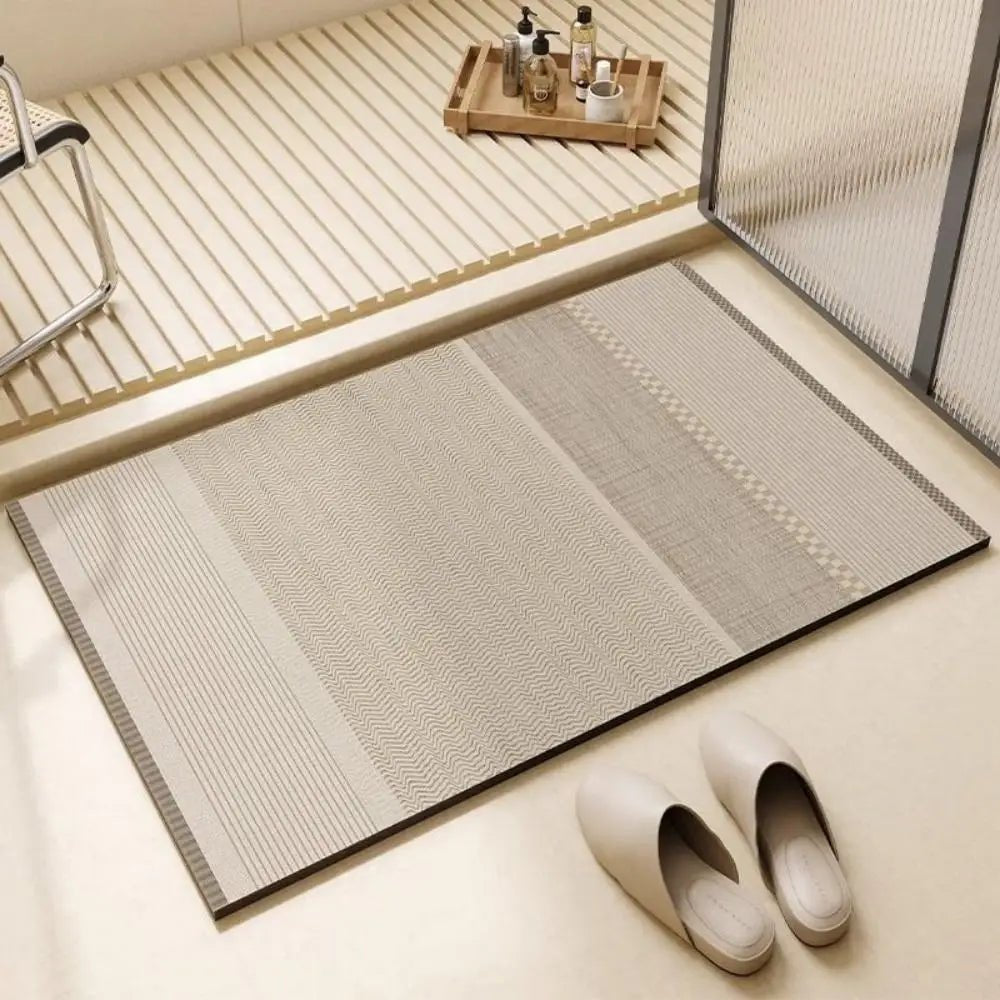 AquaNest Non-Slip Bath Mat — Fast Water Absorption Design