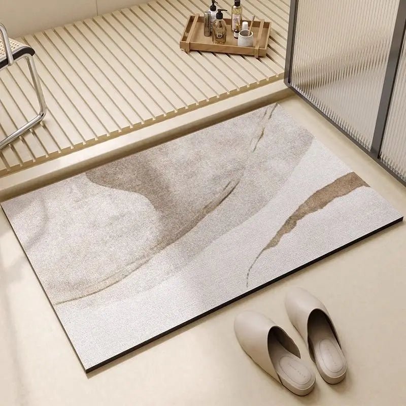 AquaNest Non-Slip Bath Mat — Fast Water Absorption Design