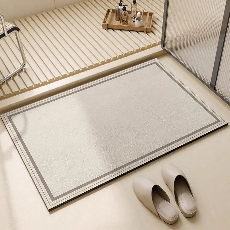 AquaNest Non-Slip Bath Mat — Fast Water Absorption Design