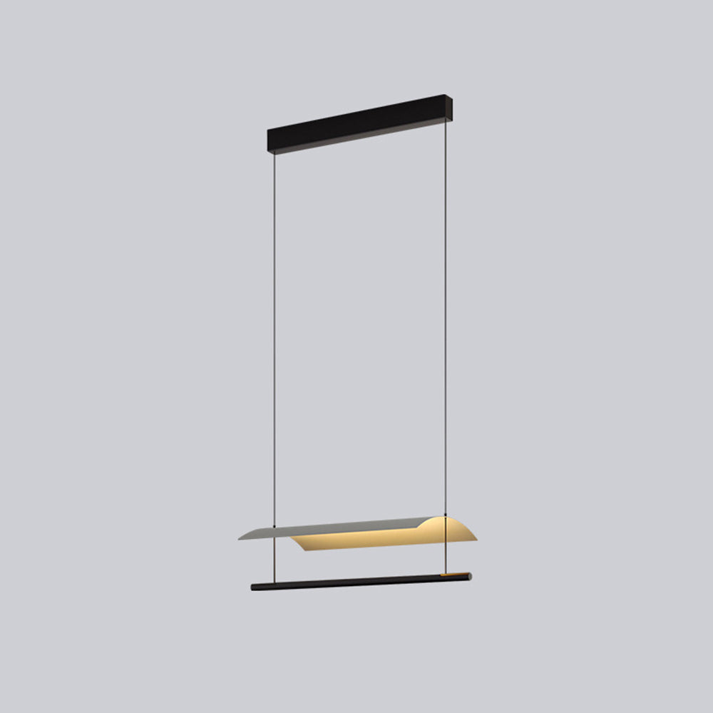 Arisha Minimalist Linear Metal Pendant Light | ventumra