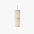 Ritta Cylinder Pendant Light, Lantern, Fabric, Japanese | ventumra