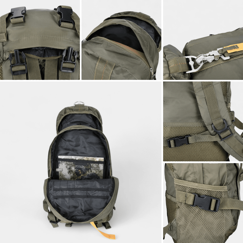 AeroPeak Tactical 30L Rucksack — Robust Waterproof Outdoor Pack