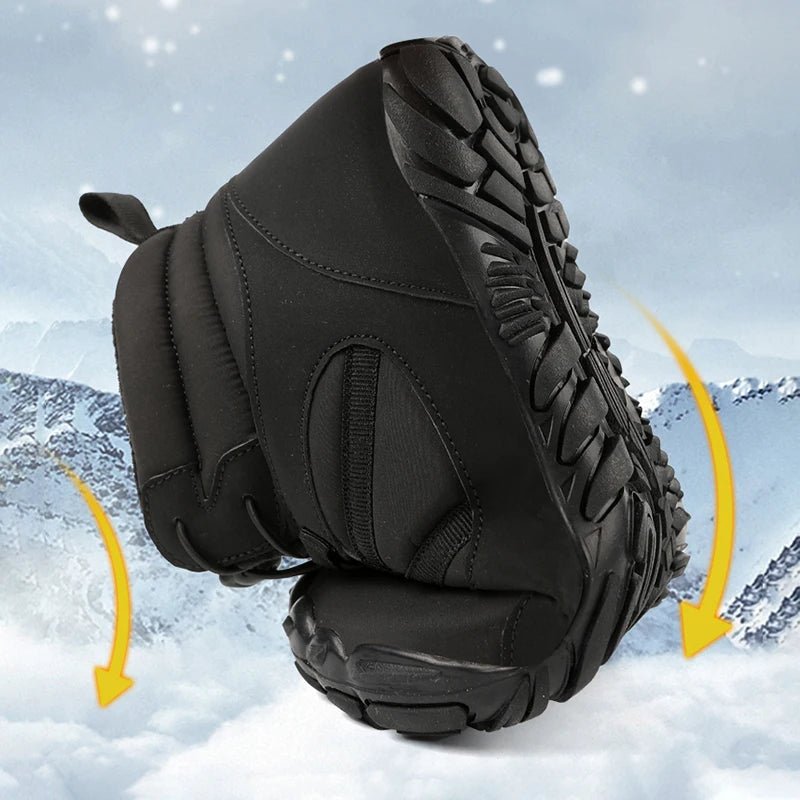 FrostTrail wasserdichte, isolierte Wanderstiefel – tiefe Wärmespeicherung, feuchtigkeitsabweisendes Außenmaterial
