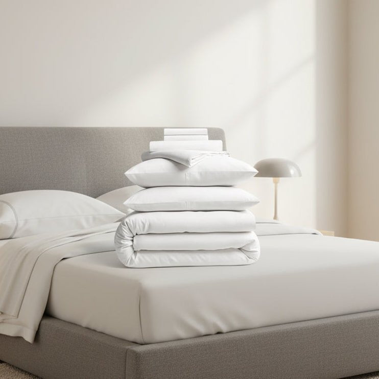 AuroraLux Premium 1000 Thread Count Cotton Bed Linen