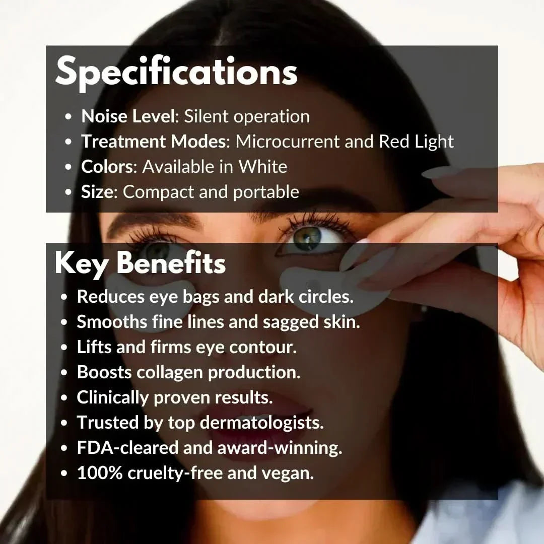 Luminous Pods Red Light Microcurrent Eye Treatment Device