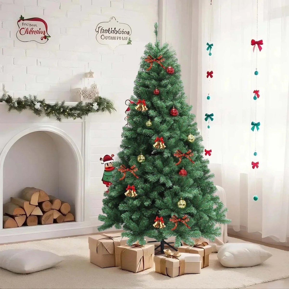 LumiPine LED Artificial Tree — Eight Festive Light Patterns