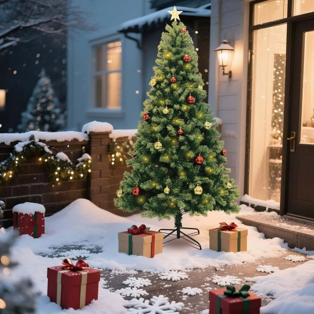 LumiPine LED Artificial Tree — Eight Festive Light Patterns