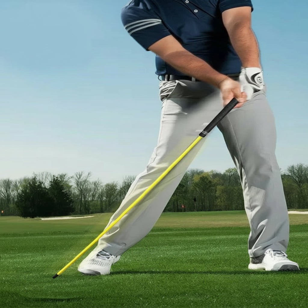 Treinador compacto de swing de golfe Swing Master Pro — Feedback sobre o alinhamento da pega e a postura