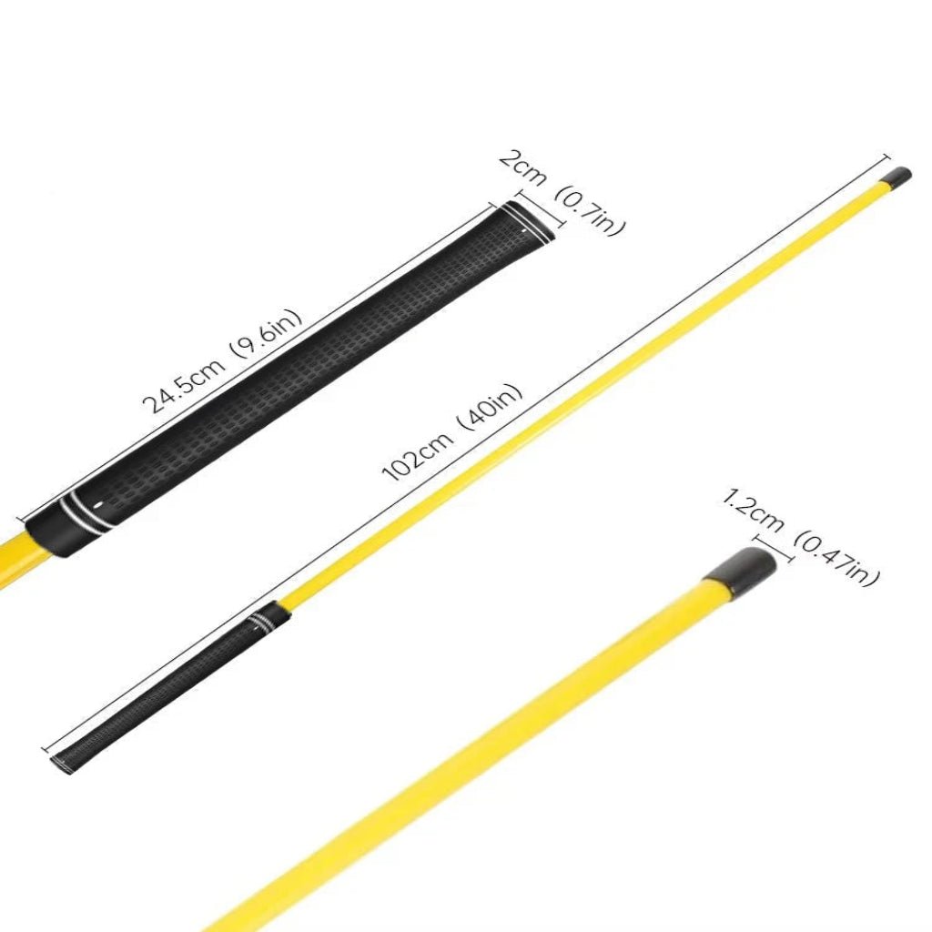 Treinador compacto de swing de golfe Swing Master Pro — Feedback sobre o alinhamento da pega e a postura