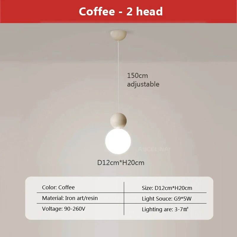 LumoSphere Pendant Light Ball Shape for Ambient Glow