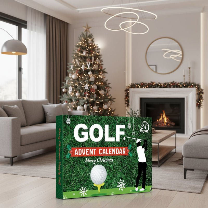 Calendario dell'Avvento da golf GreenGrove 2025 — Set di accessori a tema per 24 giorni