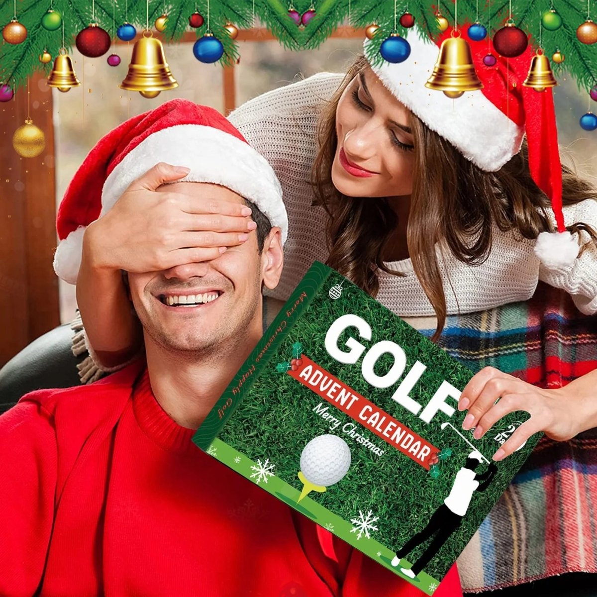 Calendario dell'Avvento da golf GreenGrove 2025 — Set di accessori a tema per 24 giorni