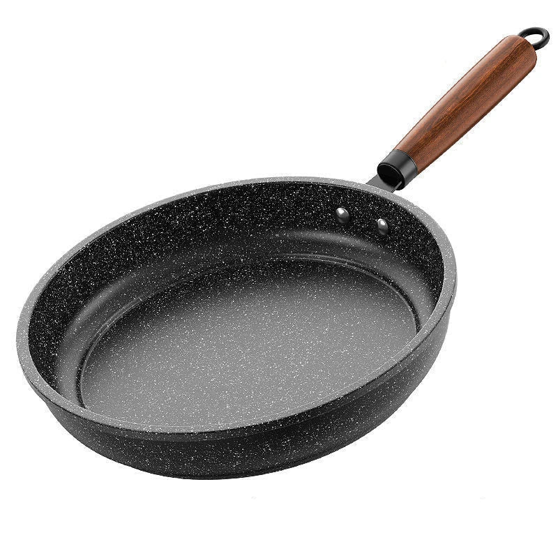 NexaStone Padella antiaderente in pietra Maifan da 30 Cm — Coperchio incluso, compatibile con fornelli a gas e a induzione