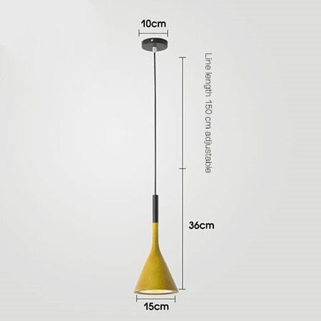 LumaFlex Pendant Light With Adjustable Cord And Color Options