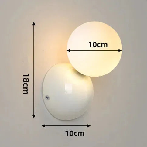 Quorra Cream Wall Lamp With Frosted Glass Shade Soft Glow