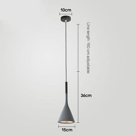 LumaFlex Pendant Light With Adjustable Cord And Color Options