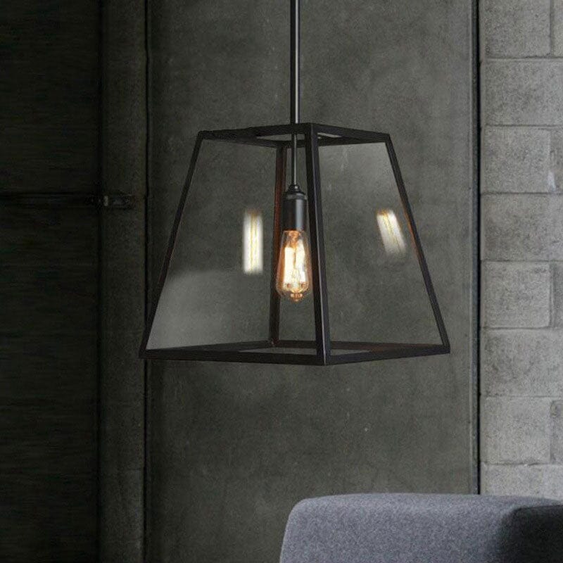 AeroLoft Glass Pendant Lights With Rust-Proof Iron Body