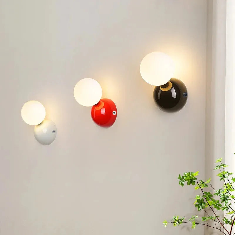 Quorra Cream Wall Lamp With Frosted Glass Shade Soft Glow