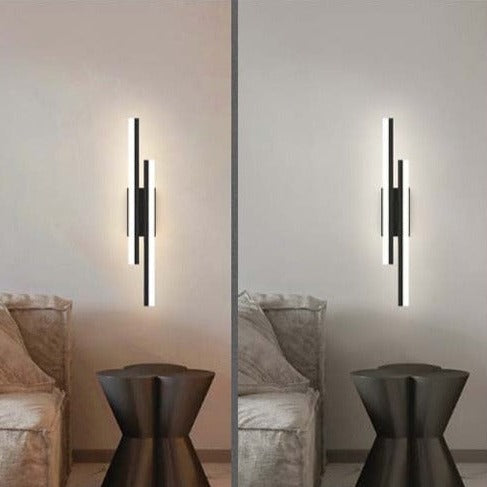 Stripe Pattern LED Wall Lamp for Hallways and Living Areas
