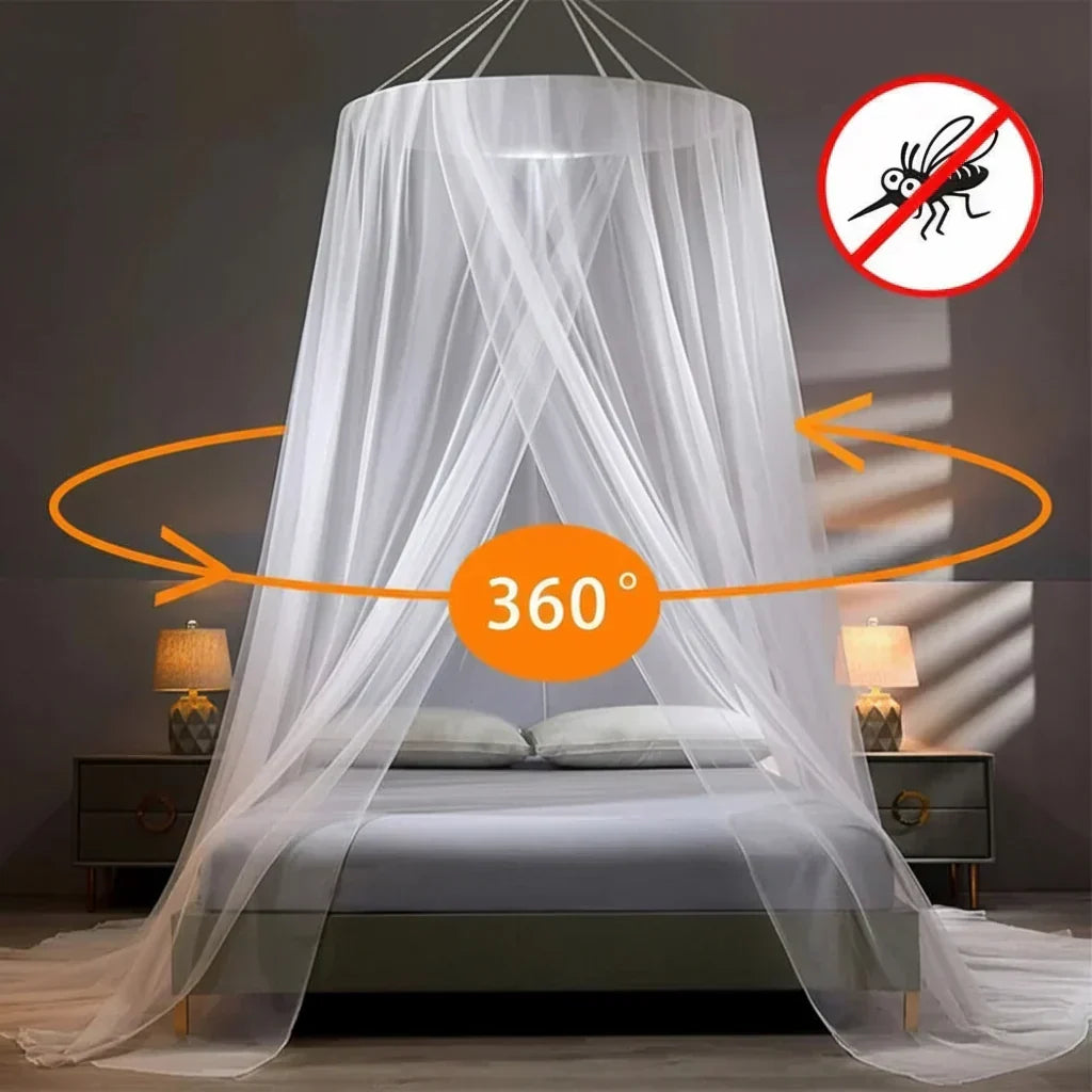 NightShield Foldable Insect Net — Pop-Up Spring Frame