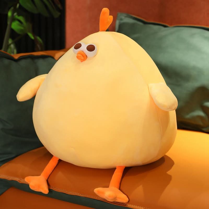 CloudCuddle Giant Plush Chick — Oversized Stuffed Bird, Resilient Inner Filling