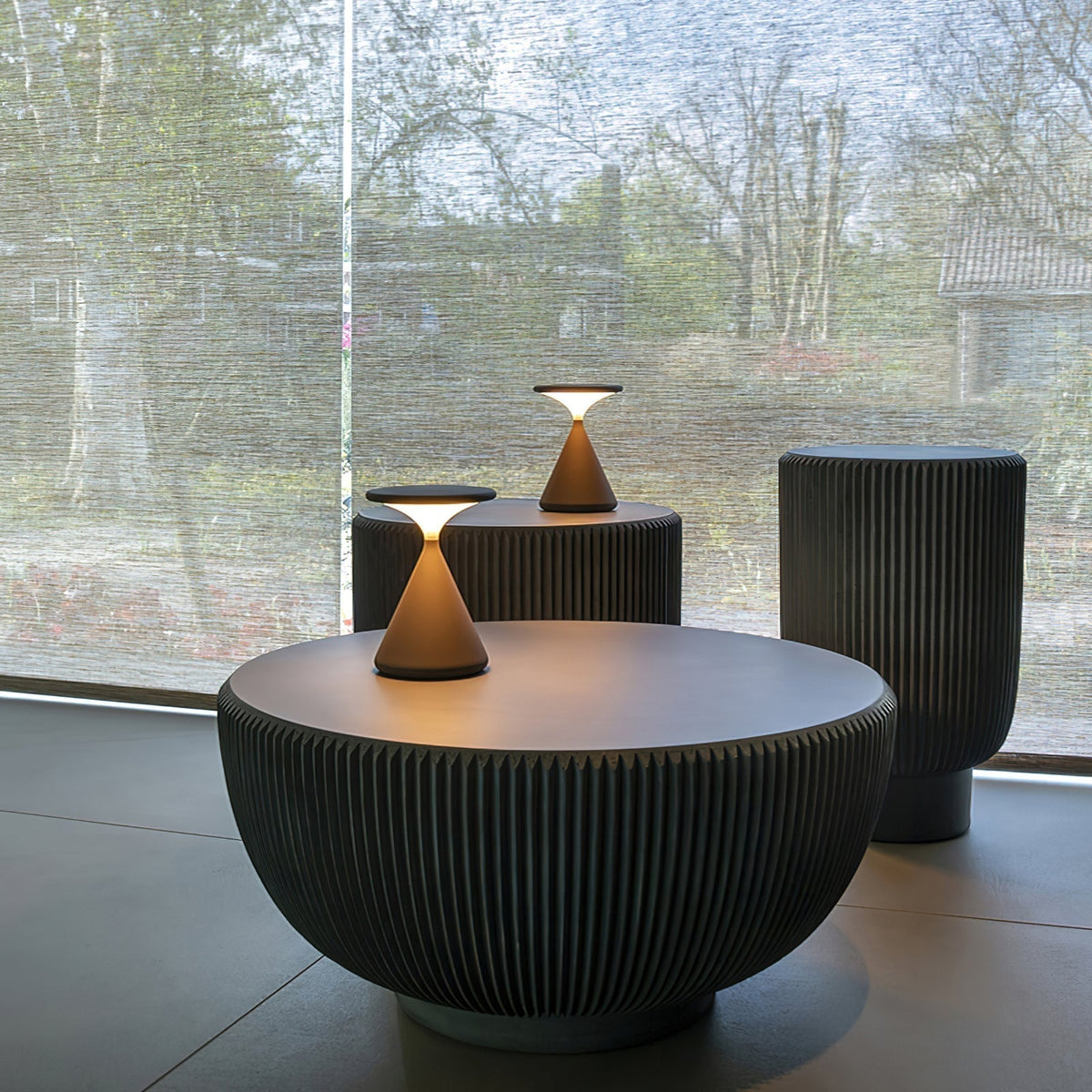 Sculptural Cone Table Lamp | Ventumra