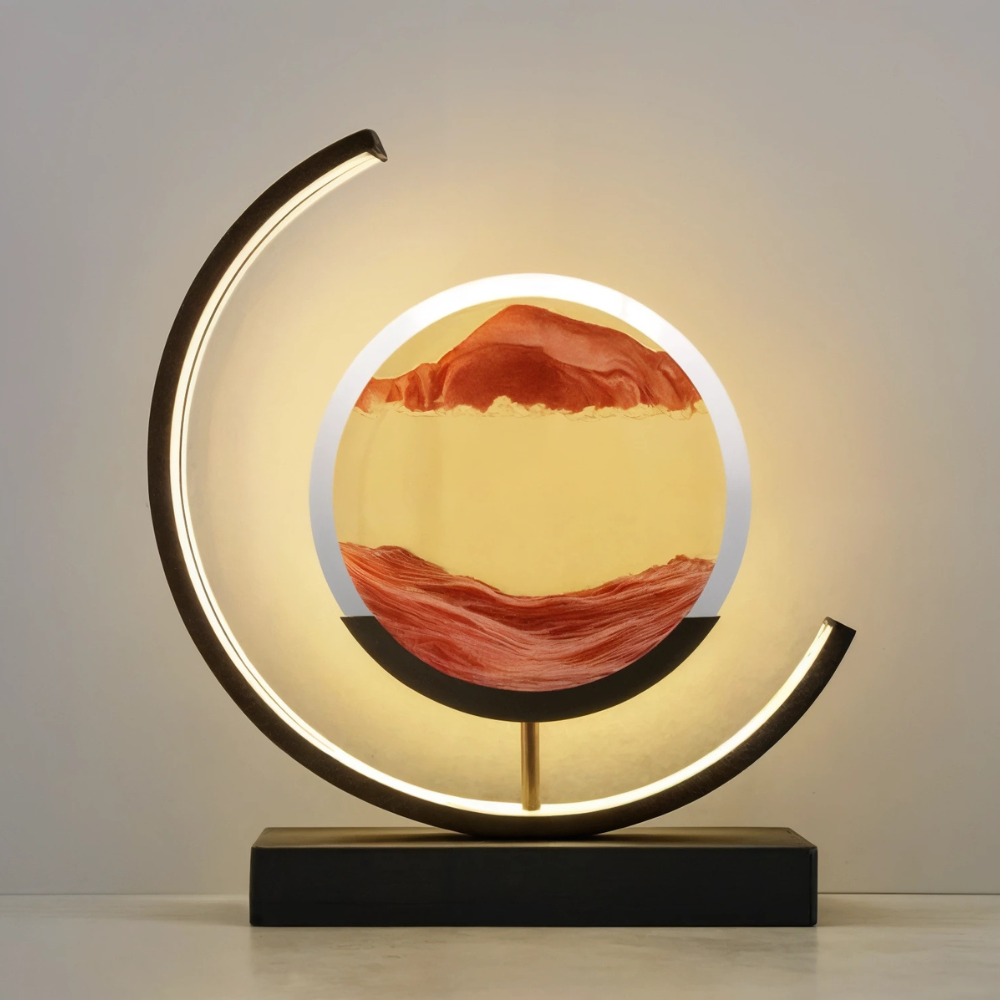 Sands of Time LED Table Lamp With Soft Ambient Glow | Ventumra