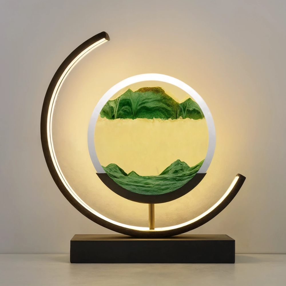 Sands of Time LED Table Lamp With Soft Ambient Glow | Ventumra