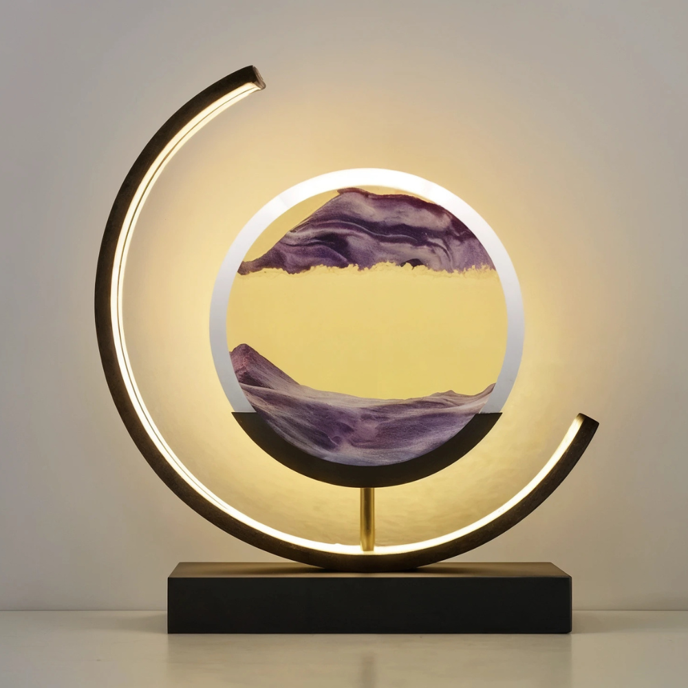 Sands of Time LED Table Lamp With Soft Ambient Glow | Ventumra