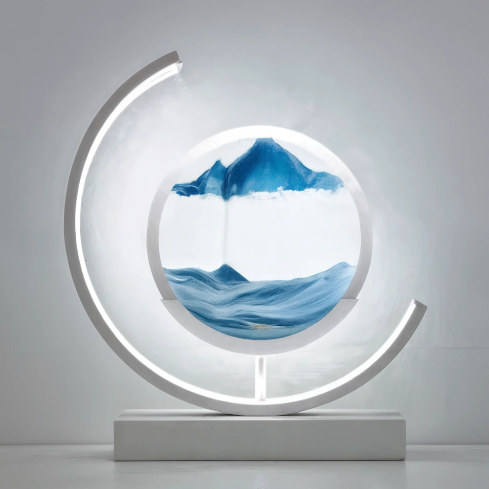 Sands of Time LED Table Lamp With Soft Ambient Glow | Ventumra