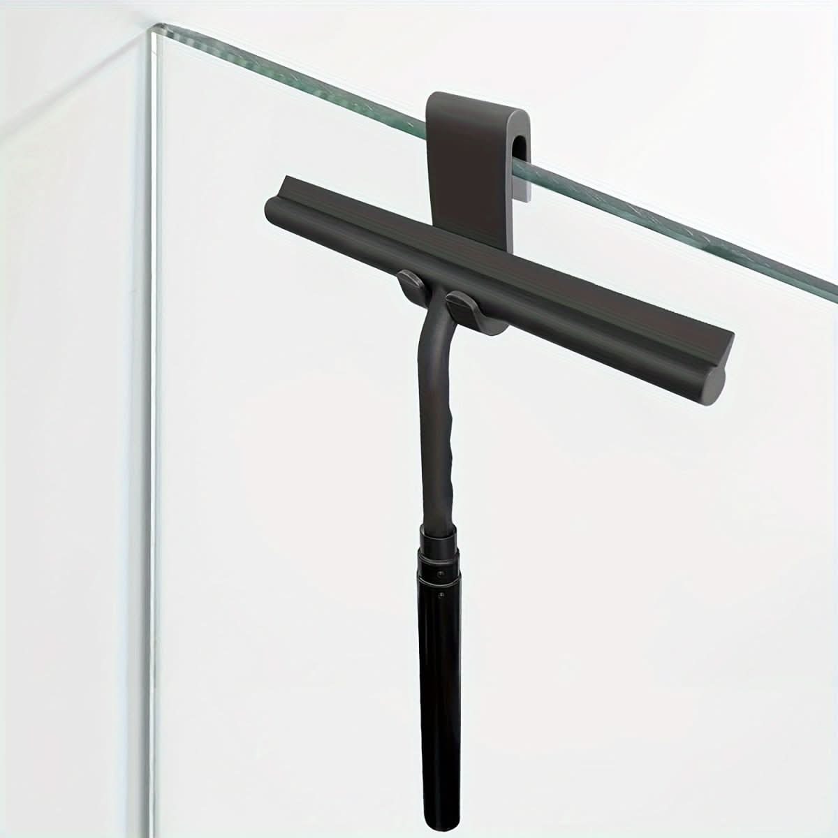AeroClean Teleskopischer Duschabzieher — Streifenfreier Reiniger für Glas und Fliesen