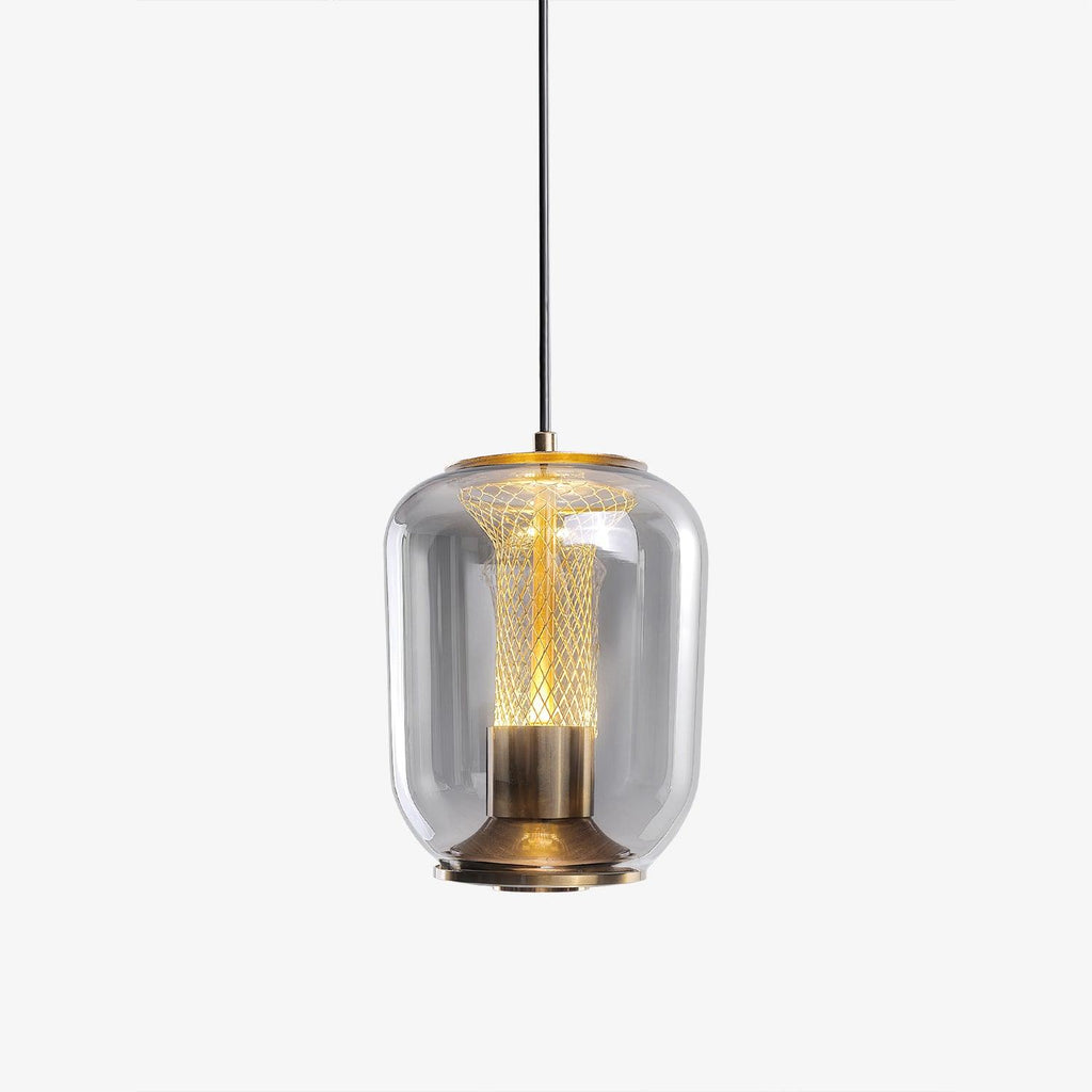 Aurea Glass Pendant Lights For Living Rooms With Soft Warm Glow
