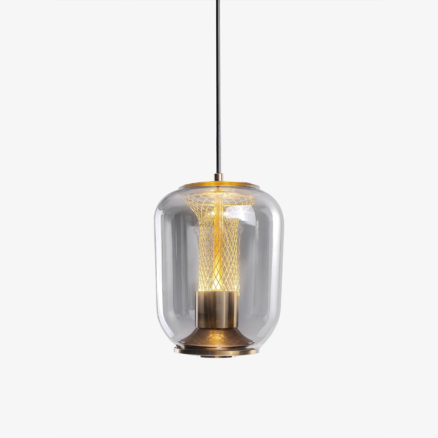 Aurea Glass Pendant Lights For Living Rooms With Soft Warm Glow