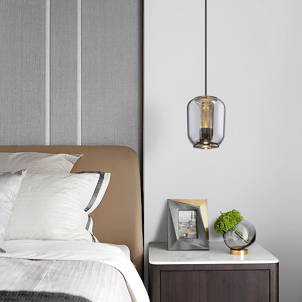 Aurea Glass Pendant Lights For Living Rooms With Soft Warm Glow