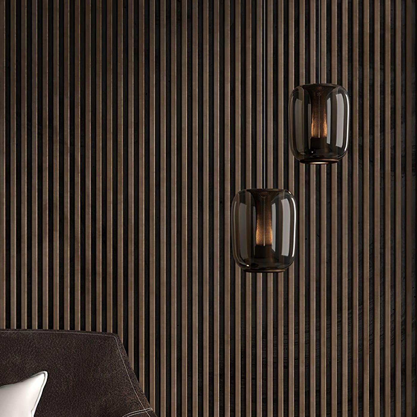 Aurea Glass Pendant Lights For Living Rooms With Soft Warm Glow