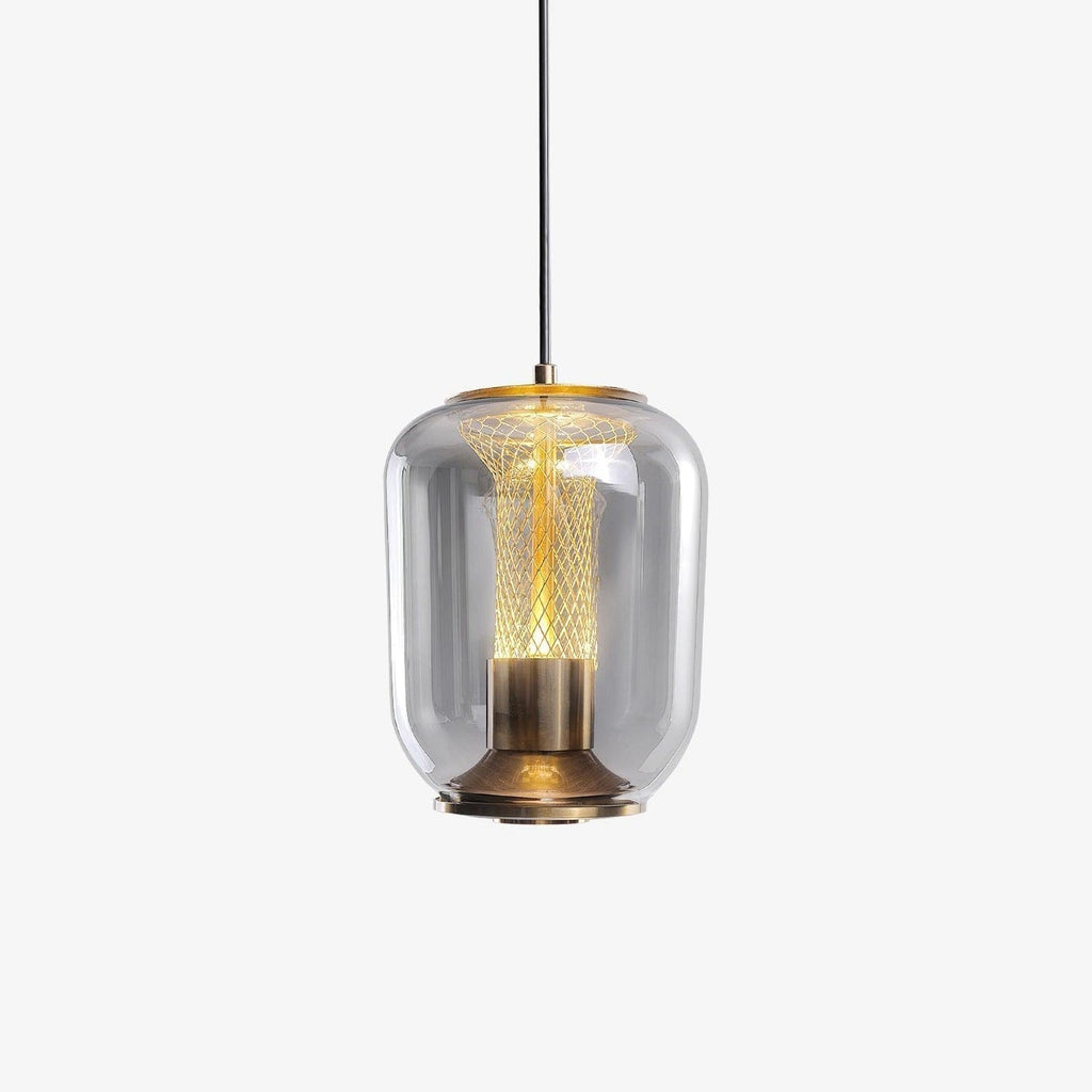Aurea Glass Pendant Lights For Living Rooms With Soft Warm Glow