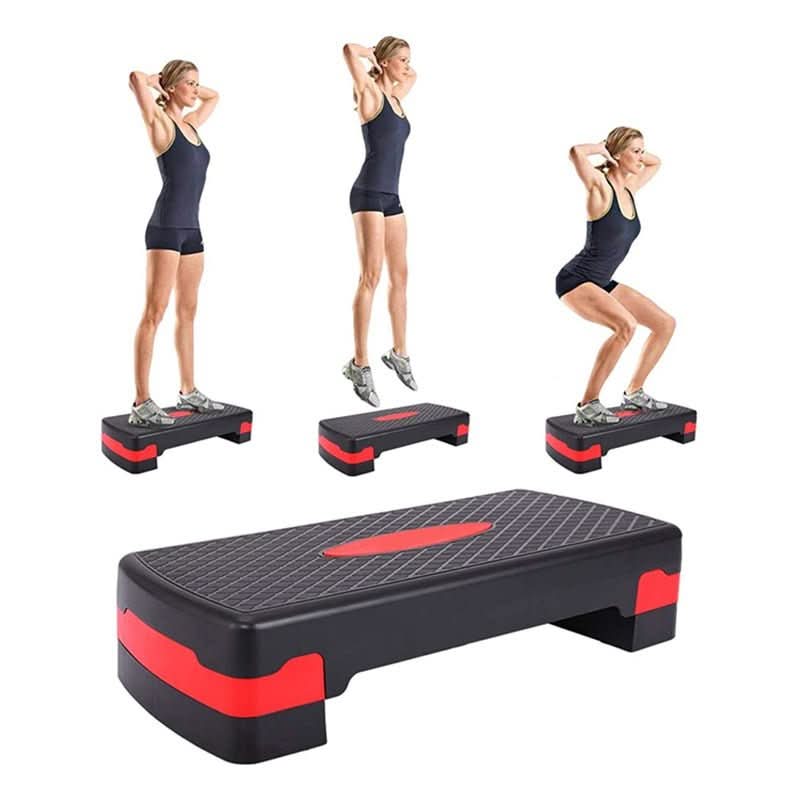 Stepper ajustável FlexStep Pro — Plataforma com altura de degrau variável