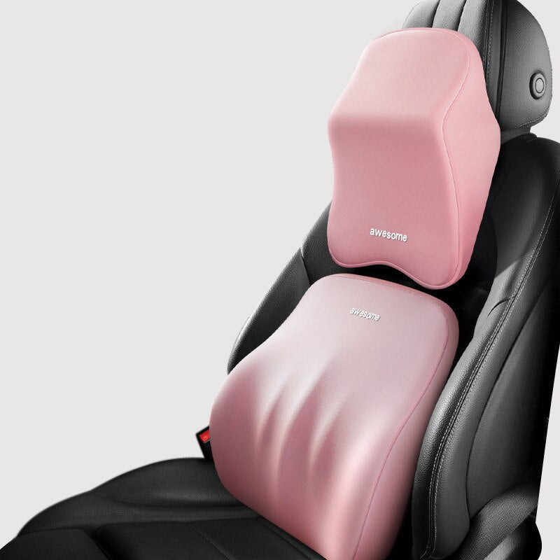 Pohodlná opěrka do autosedačky - ergonomická úleva pro krk a záda