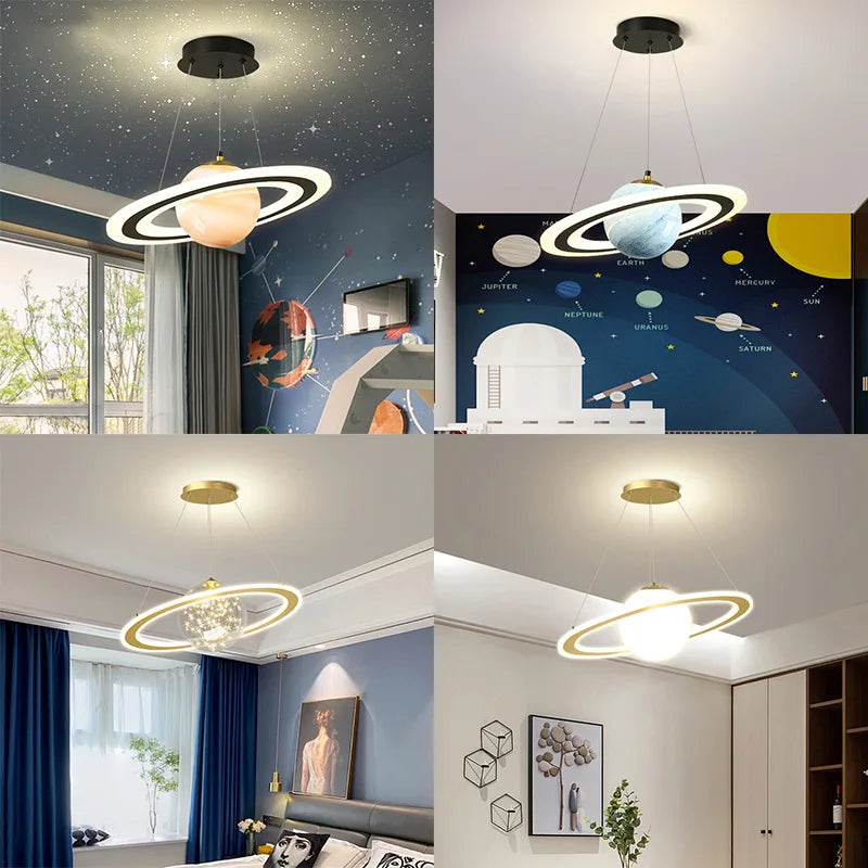 CosmoLite Orbit Pendant Lamp With Dimmable LED For Any Mood