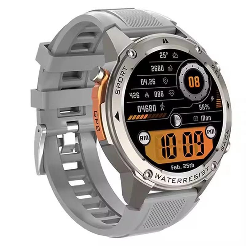 RidgeNova X Outdoor Smartwatch — Satellite GPS, Digital Compass, Comprehensive Health Monitoring