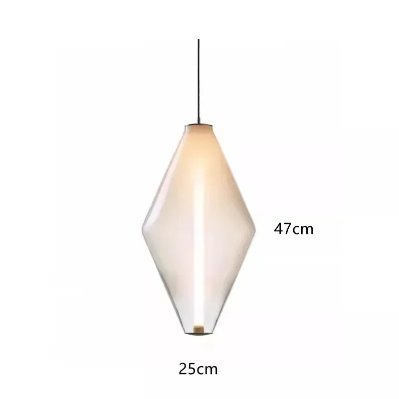Lumiya | Scandinavian Glass Pendant For Bedroom And Dining