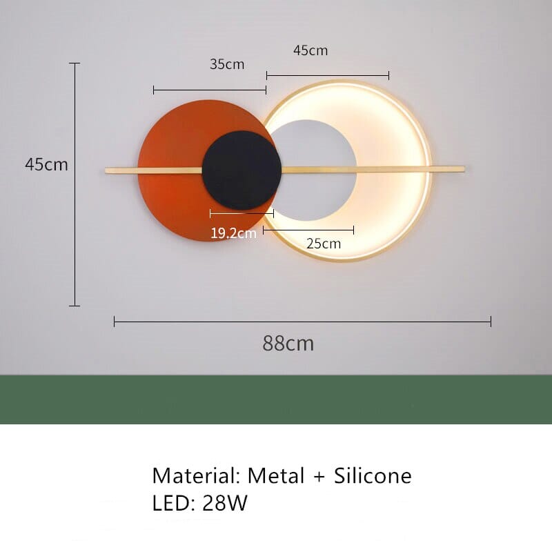 Novara Art Wall Lamps By LumaCraft Contemporary Lighting