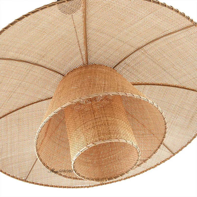 Kalena Rattan Pendant Light for Cozy Vintage Homes
