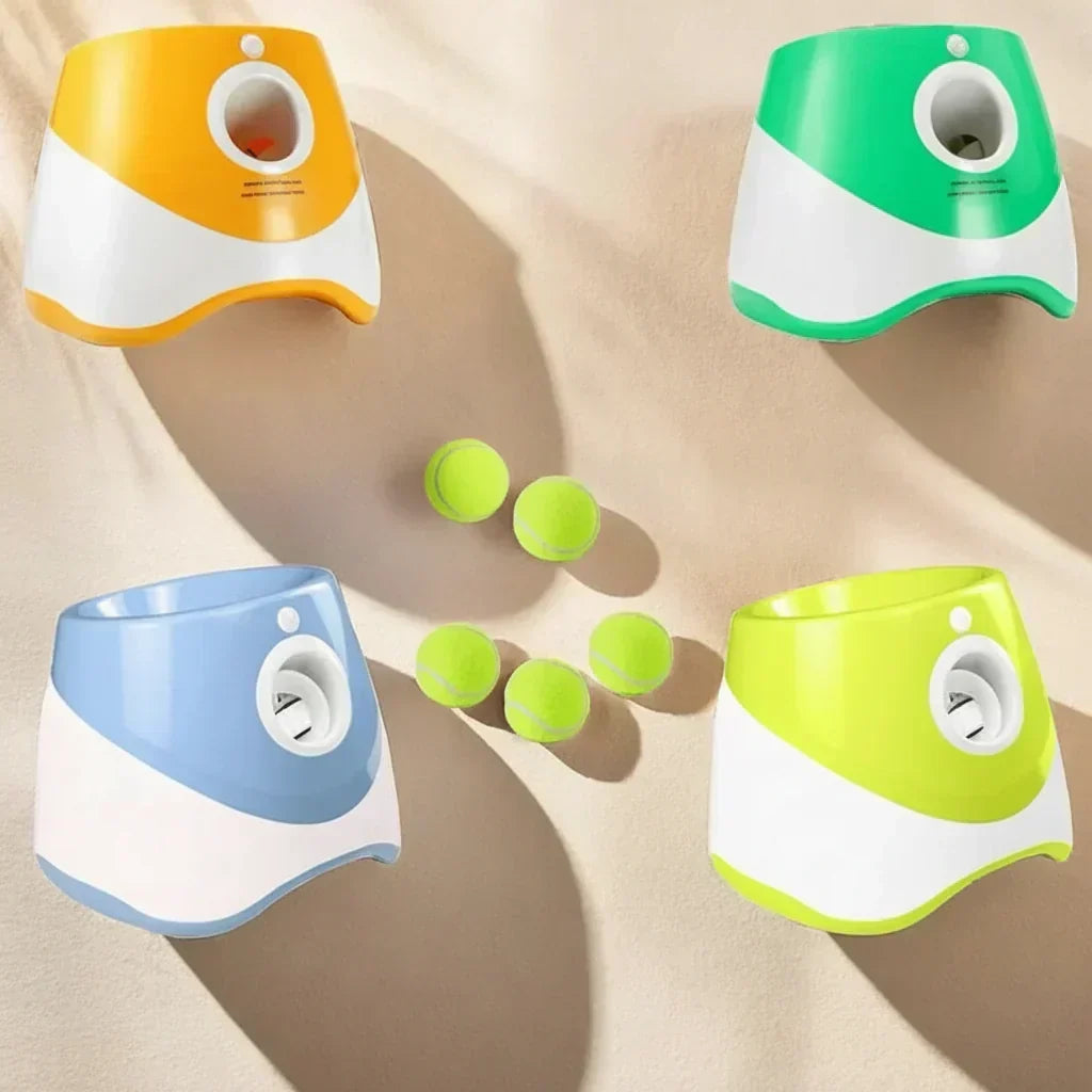 FetchNova Deluxe Pro Automatic Ball Thrower — Automated Toss System