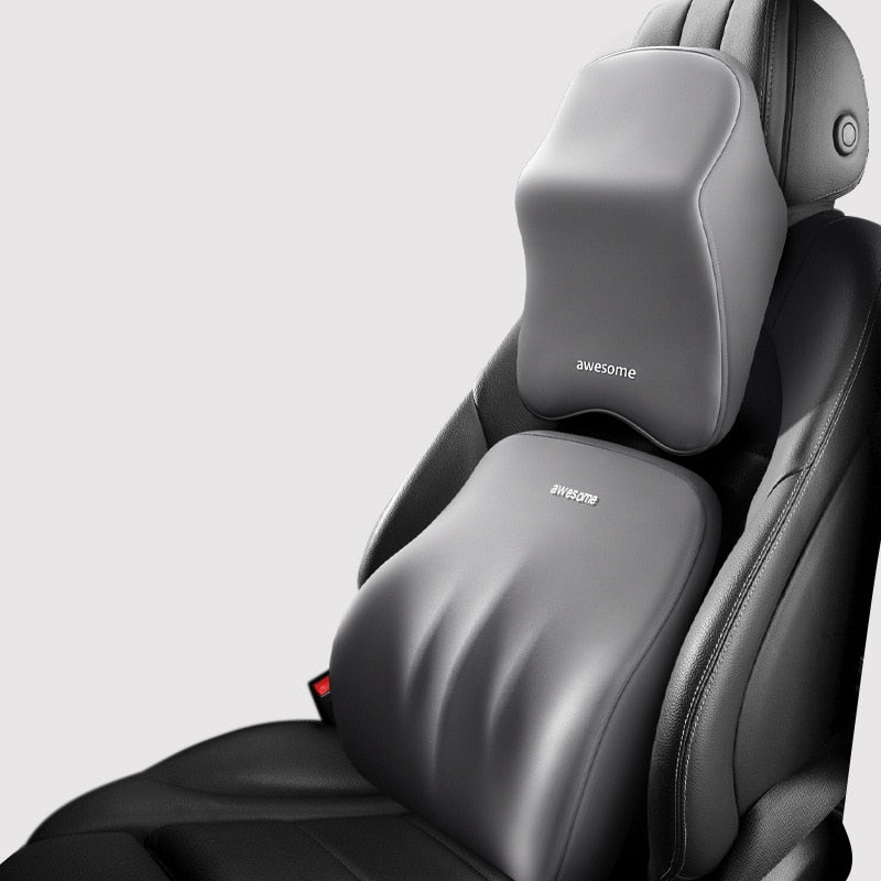 Pohodlná opěrka do autosedačky - ergonomická úleva pro krk a záda