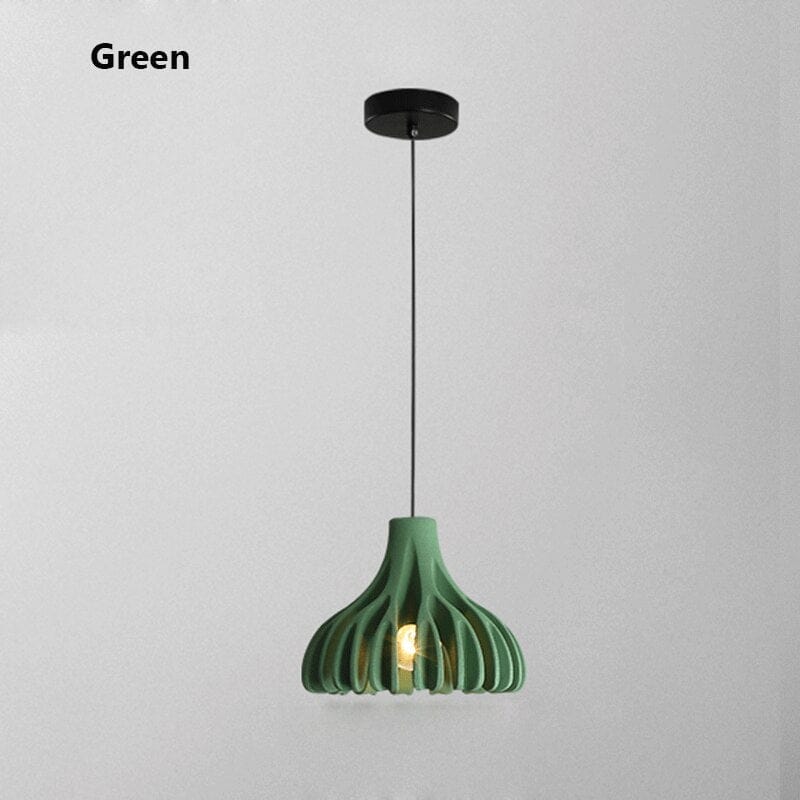 NovaLume Resin Pendant Light With Adjustable Length And Soft LED Lighting