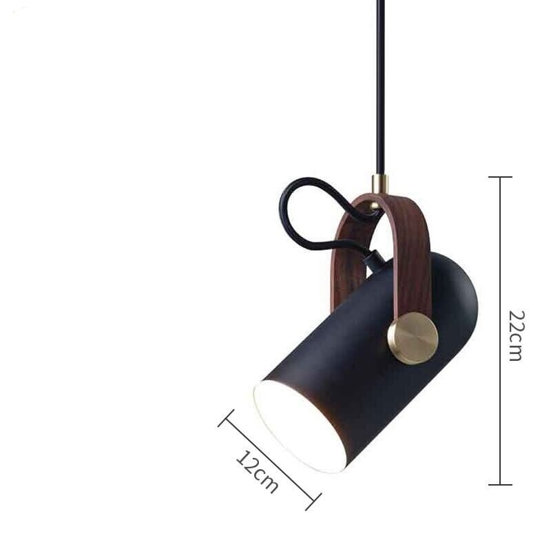 NovaLume Rotatable Pendant Lights With Adjustable Metal Spotlights